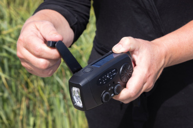 Logotrade profilprodukter bild: RescueWave RCS nödradio i återvunnen plast